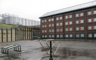 Outside areas at HMP Lewes