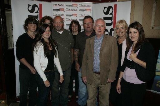 Steve Francis, John Stirling and their families