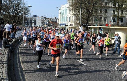 Pictures from the first ever Brighton Marathon, held on April 18, 2010.
