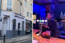 The Bulldog Bar in Kemp Town, Brighton, has reopened. Right, one of its staff members