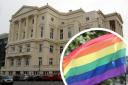 The pride flag will be flown from Brighton and Hove Town Halls