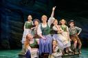 Gina Beck as Maria and the Von Trapp Children in The Sound of Music at Chichester Festival Theatre Picture Manuel Harlan