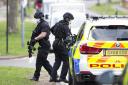 A man has been arrested after armed police responded to a disturbance(armed police at a previous incident)