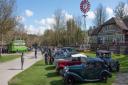 The vintage car show will be held next month