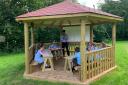 The gazebo is likely to look like this