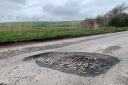 Drivers are calling for action on a huge pothole in the Cuckmere Valley near Seaford