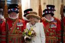 Queen Camilla at the Maundy service