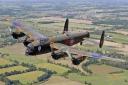 A Lancaster from a Canadian warplane museum
