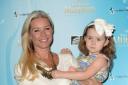 Denise van Outsen with her four-year-old daughter Betsy