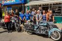 Bikers held a fundraising auction in memory of artist Dave Wadey