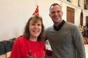 Peter Kyle MP with Anne of Portslade Foodbank