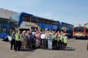 Bus drivers from Stagecoach South’s Worthing depot