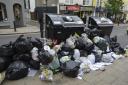 Clearing up as bins strike continues in Brighton and Hove