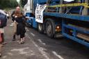 Anti-fracking campaigners blockade Balcombe roads in drilling battle with Cuadrilla