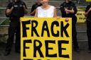 Brighton Pavilion MP Caroline Lucas arrested during Balcombe anti-fracking protests