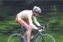 Redhill Cycling Club's Hopkins breaks away from the pack