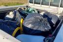 More than 30 bags of rubbish have been collected this year from the Seven Sisters Country Park