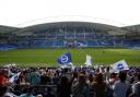 Albion's women will play at the Amex this evening