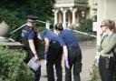 A file image of a police incident in Pavilion Gardens