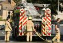 Firefighters from across the county were called to the scene to tackle the blaze