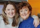 Lanna Hanks (left) with her mother Fiona, who died of cancer last year