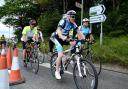 Cyclists will complete the 54-mile route this weekend to raise money for charity