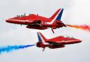 Here's where you can see the Red Arrows