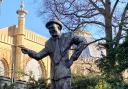 A statue of Max Miller could be moved from Pavilion Gardens as part of restoration plans