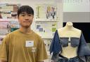 Isaac Lee from Eastbourne College won a national fashion design competition