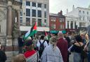 A 22-year-old from Brighton has been arrested over support for Hamas at a pro-Palestine rally in Brighton