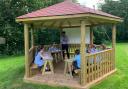 The gazebo is likely to look like this
