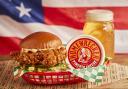 Honest Burgers' April special Carolina Fried Chicken X Homewrecker Cheese Burger