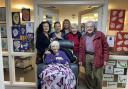School children brightened up Cooper Beech care home with their art