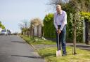 Alisdair Liddle hopes the council will reconsider and leave the small tree outside his home