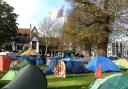 Occupy Brighton protest camp, 2011