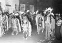 Lewes Bonfire Night in 1975