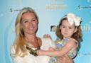 Denise van Outsen with her four-year-old daughter Betsy