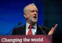 Labour leader Jeremy Corbyn speaking at the TUC conference at the Brighton Centre in Brighton. Picture: Gareth Fuller/PA Wire