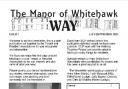 Front cover of The Manor of Whitehawk newsletter
