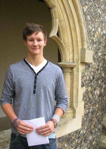 Alec Rickard from Lancing College