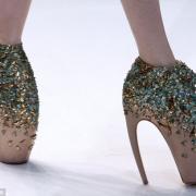 Alexander McQueen's Darwin-inspired shoes