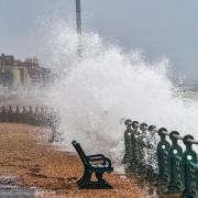 Winds of up to 45mph are predicted