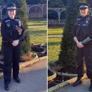 PC Donna King and PC Daniel Churchyard have been praised for their compassion and professionalismin helping a suicidal woman get mental health treatment