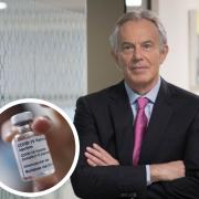 Tony Blair has urged the government to publish more information about the AstraZeneca vaccine to help dispel myths (PA)