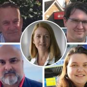 The candidates standing for  Sussex police and crime commissioner