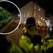 Police made six arrests and paramedics treated 50 people at Lewes Bonfire last night.