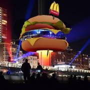 Mock-up of the i360 with sponsorship from McDonalds. Credit: CC BY-SA 4.0 / Creative Commons Attribution-Share Alike / Random Art / Archi Ram / Mark - 2022