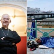 Archbishop Justin Welby said homelessness in Brighton was 