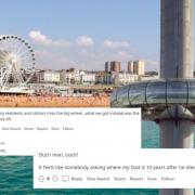 Brighton residents react when asked where the big wheel has gone