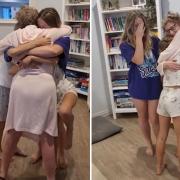WATCH: Tearful surprise reunion with grandmother after two and a half years
